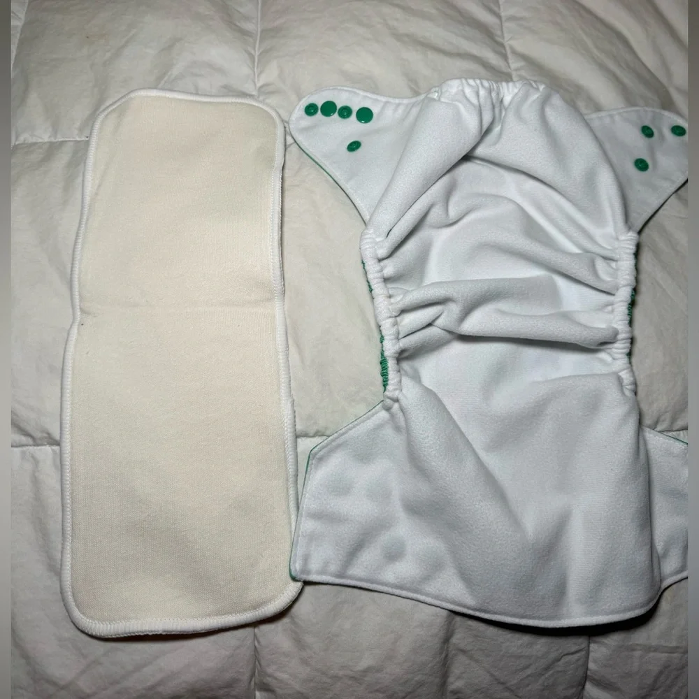 Squishy Tushie Retired Bulbasaur edition Cloth diaper with insert included
